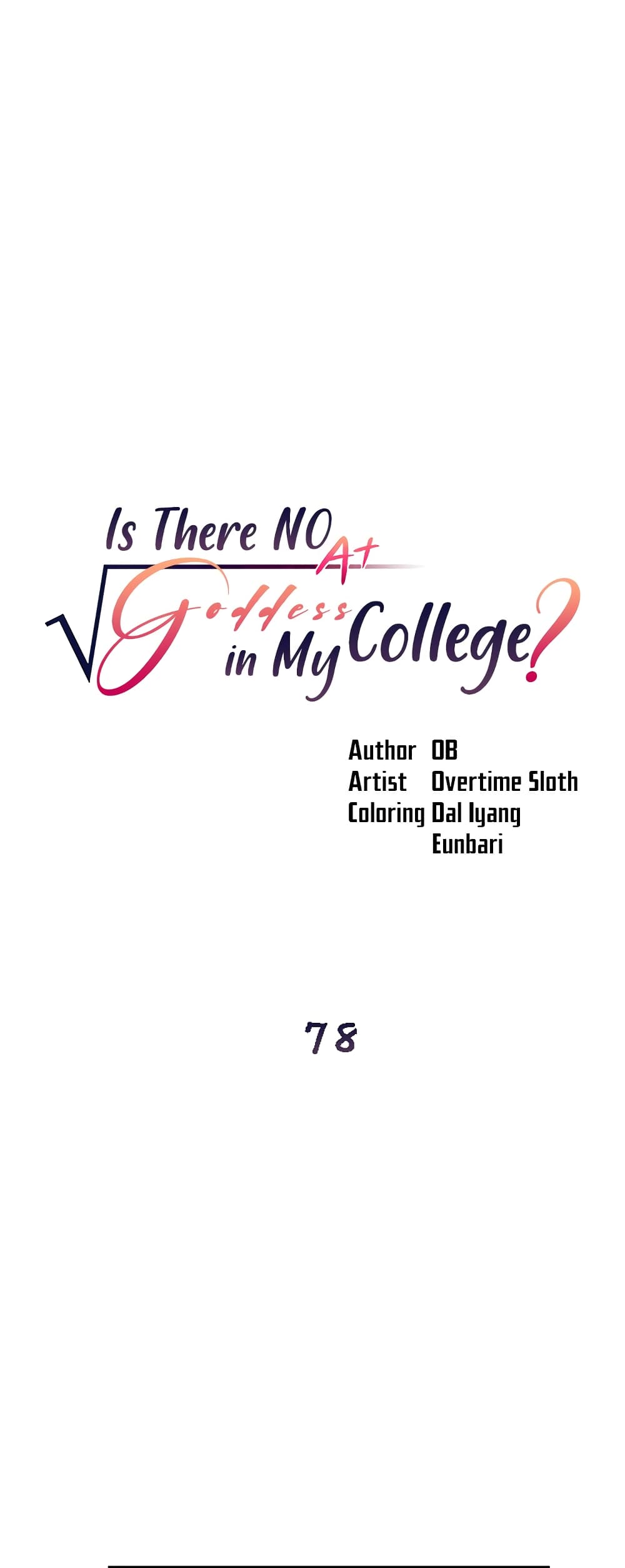 Is There No Goddess in My College 78 (1)