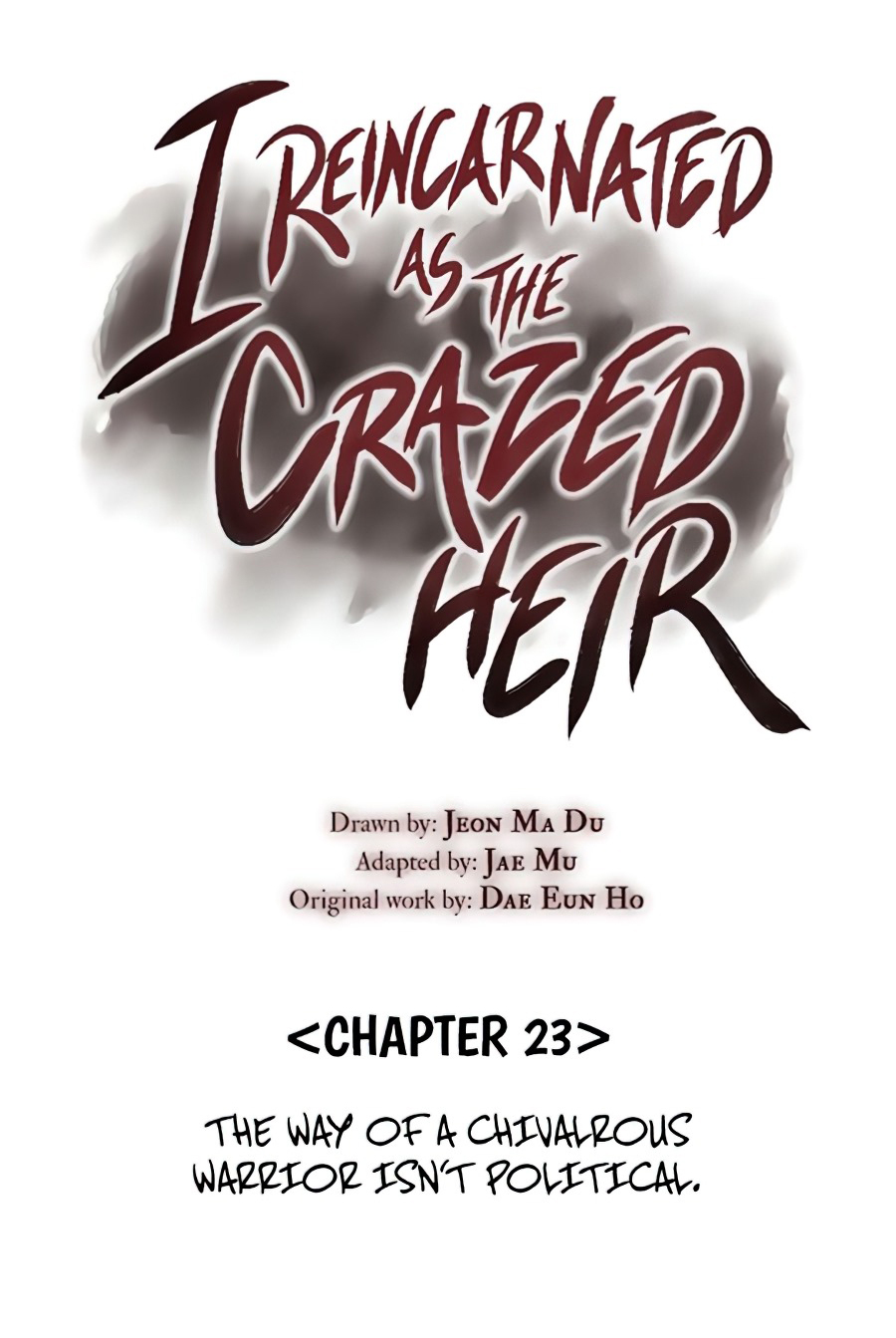 I Reincarnated as the Crazed Heir 23 (34)